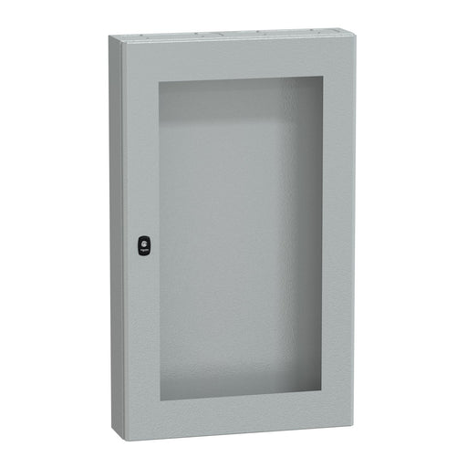 Schneider Electric - Gehäuse/Schaltschrank (leer) Verteiler Glastür Leer NSYS3DM10615T RAL7035 1000x600x150
