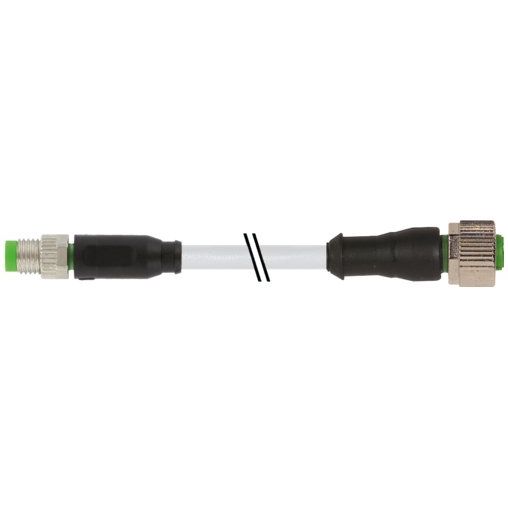 Murrelektronik - Konfektioniertes Sensor-Aktor-Kabel Verbindungsleitung 7000-88241-2300150 M8 St.ger.auf Bu.M12