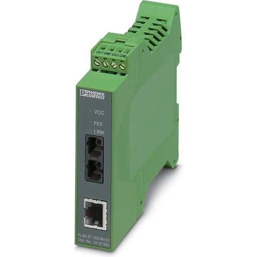 Phoenix Contact - Media Konverter LWL-Konverter FL MC EF 1300 MM SC 10/100BASE-T(X) − 1 Stück
