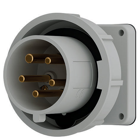 Mennekes - CEE-Gerätestecker (IEC 60309) Anbaustecker 842 32A5p1h>50V, IP67 − 1 Stück