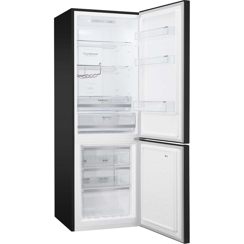 Amica - Kühl-/Gefrierkombination Kühl/Gefrierkombi KGC 15495 S sw/eds-o VitControlPlusLinie