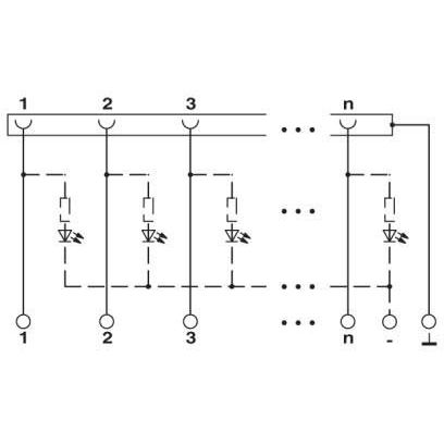 Phoenix Contact - Übergabemodul VIP-3/SC/D25SUB/F 25-polig