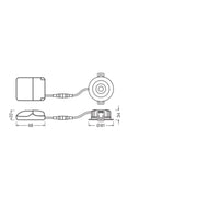 Ledvance - Downlight/Strahler/Flutlicht LED-Einbaustrahler IP65 SPAIRFIXP6W927PSD65B 927, dim, sw
