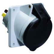 Bals Elektrotech - CEE-Anbausteckdose (IEC 60309) Anbausteckdose geneigt 16A 12758 5p 500V 7h IP44