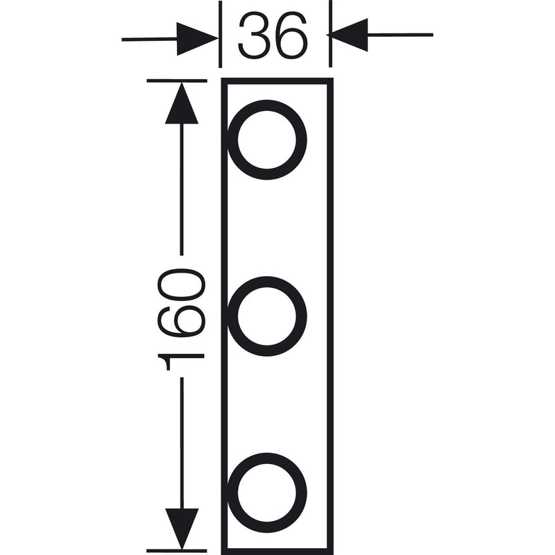 Hensel - D0-Sicherungssockel Reitersicherungselement ZS RS 18 3p.,63A,E18 D02