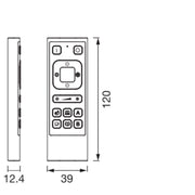 Ledvance - Elektrisches Zubehör/Ersatzteile für Leuchten Fernbedienung SMART+#4099854294280