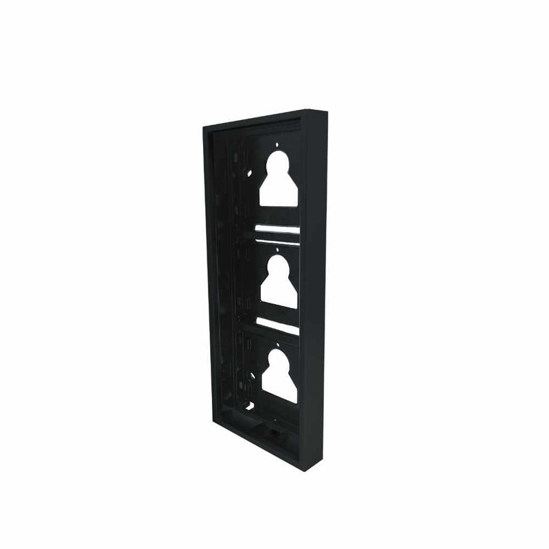 Comelit - Montageelement für Türstation AP-Gehäuse Ultra UT9173B 3 Module, sw
