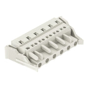 WAGO - Kabelsteckverbinder für Leiterplattensteckverbinder 1-Leiter-Federleiste 721-206/037-000 CAGECLAMP 2,5mm²,lgr − 25 Stück