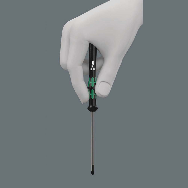 Wera - Schlitz-Schraubendreher Elektron. Schraubendreher 118010 0,50x3,0x80mm