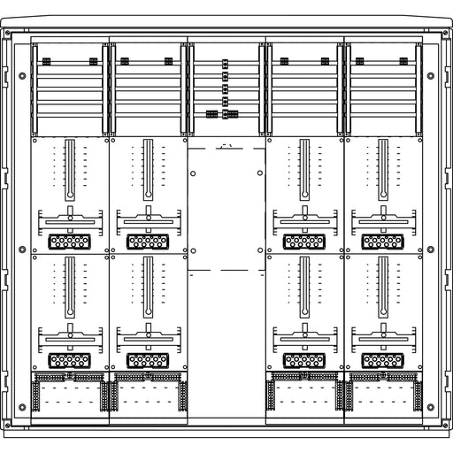 Elsta Mosdorfer - Zähler-Komplettschrank Zähleranschlusssäule ZS638.N1 A655-3 N1 8Z 3.HZ
