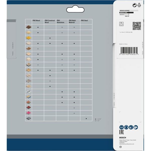 Bosch - Kreissägeblatt PRO Wood cordless 2608837723 Kreissägeblatt 216 x