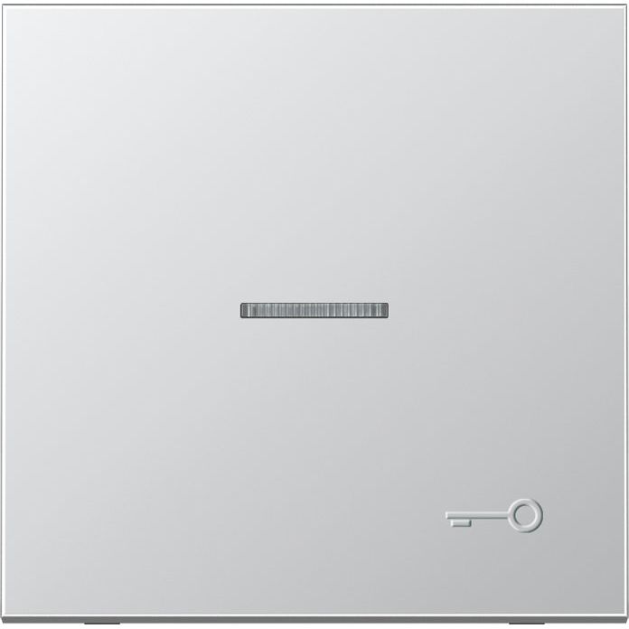 Jung - Abdeckung/Bedienelement für Installationsschalterprogramme Wippe geprägtes Symbol AL 2990 KO5 TP Tür aluminium