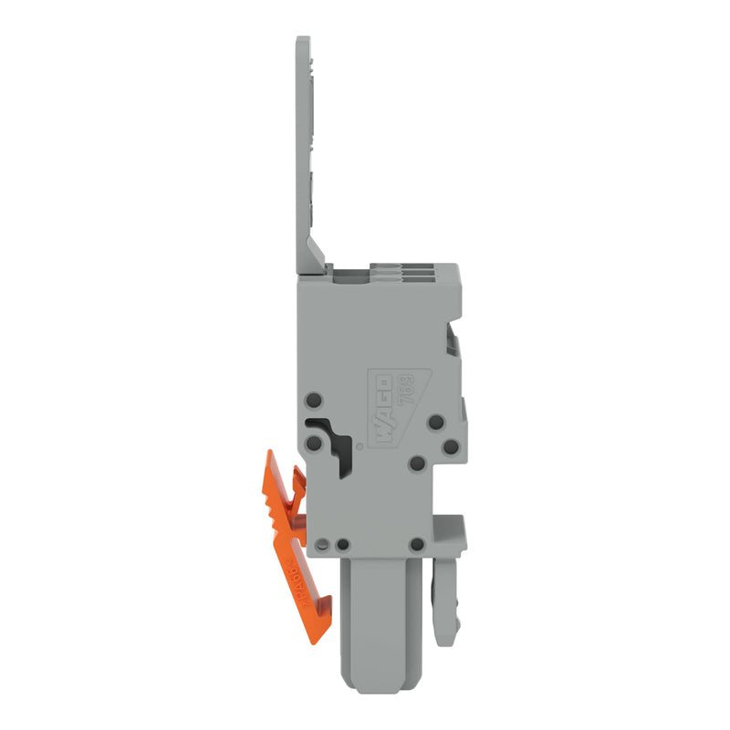 WAGO - Ein- und mehrpolige Klemmenleiste 1-Leiter-Federleiste 769-103/142-000 CAGECLAMP,4mm²,gr − 25 Stück