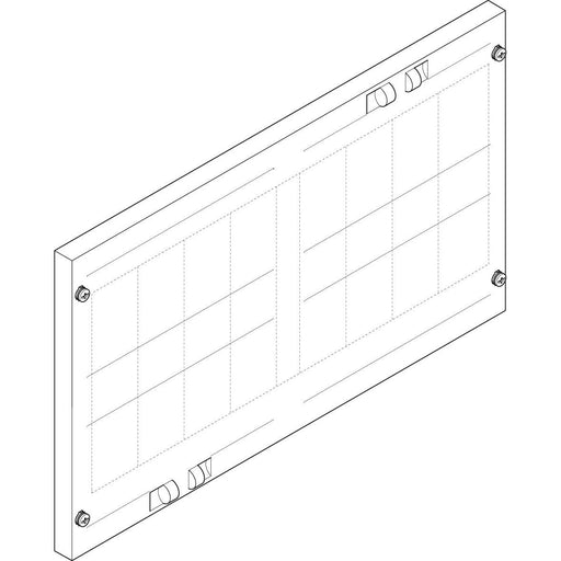 ABN - Abdeckung für Verteilerfeld Abdeckplatte FAP22674N 500x300mm 2FB/2RED02