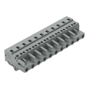 WAGO - Kabelsteckverbinder für Leiterplattensteckverbinder 1-Leiter-Federleiste 231-211/008-000 CAGECLAMP,2,5 mm²,gr − 25 Stück