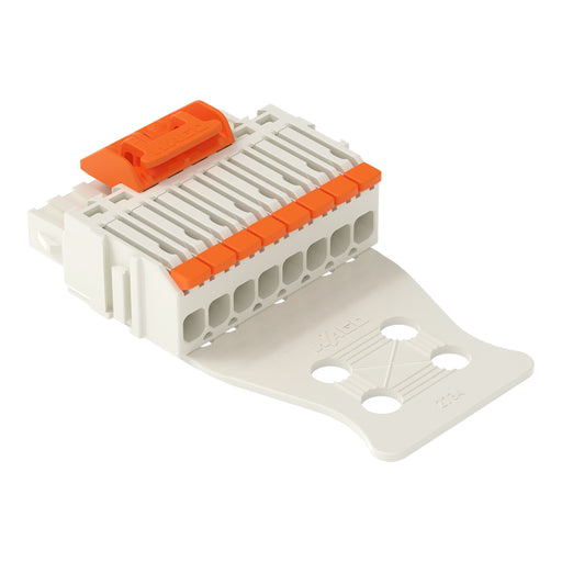 WAGO - Kabelsteckverbinder für Leiterplattensteckverbinder 1-Leiter-Federleiste 27341108328000300000 PushinCAGECLAMP,lgr − 50 Stück