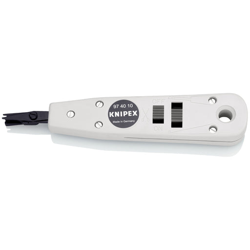 Knipex - Spezialwerkzeug für Kommunikationstechnik Anlegewerkzeug 97 40 10 für LSA-Plus, 175mm