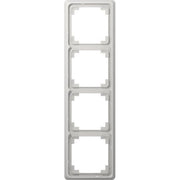 Jung - Abdeckrahmen Rahmen 4-fach lgr CDP 584 LG waage/senkrecht