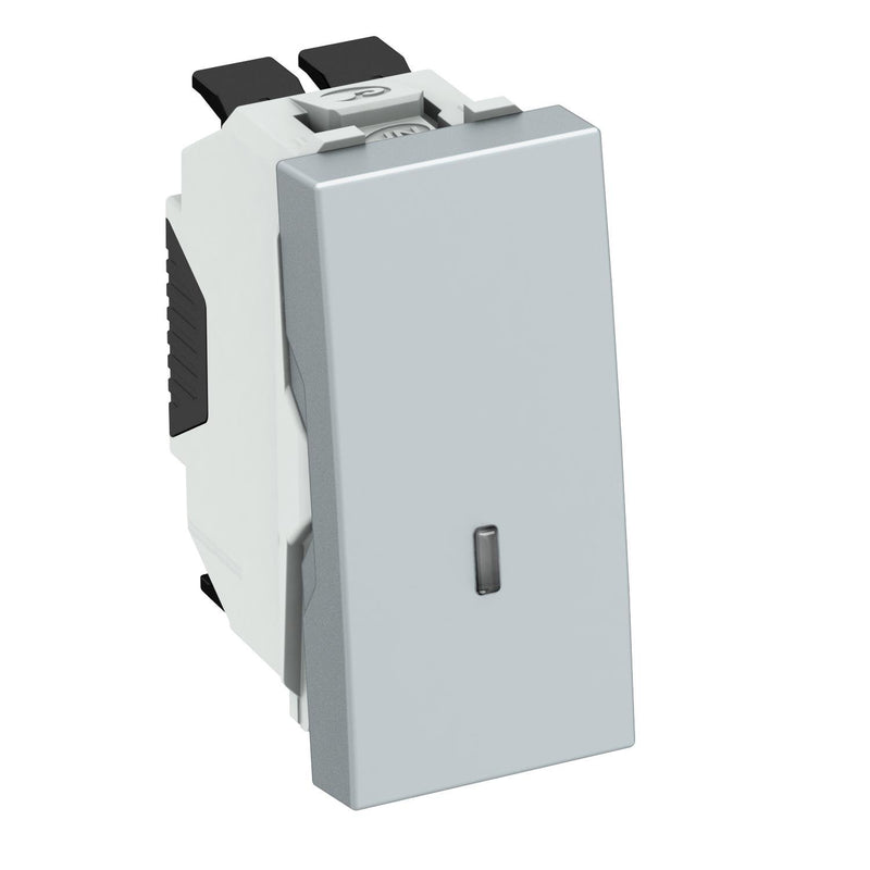 OBO Bettermann - Installationsschalter Aus-/Wechselschalter WS-UKL AL0.5 mit Kontrolllicht