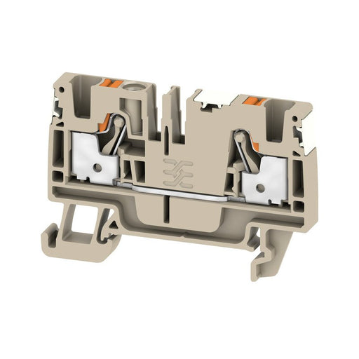 Weidmüller - Durchgangs-Reihenklemme Klemme A2C 4 DL PUSH IN, 4 mm² − 100 Stück