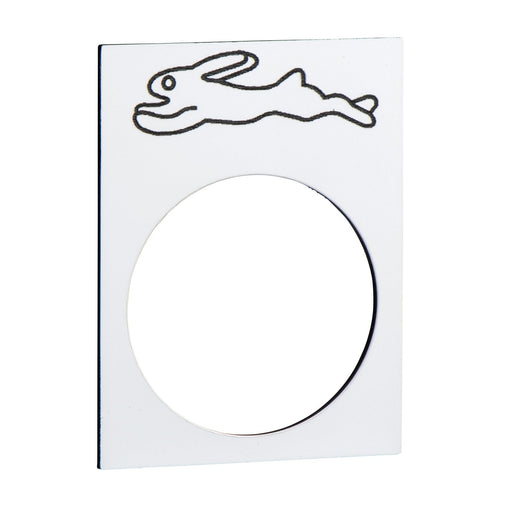 Schneider Electric - Bezeichnungsschild für Befehlsgeräte Symbolschild ZB2BY4934 ws (Schnell) − 10 Stück