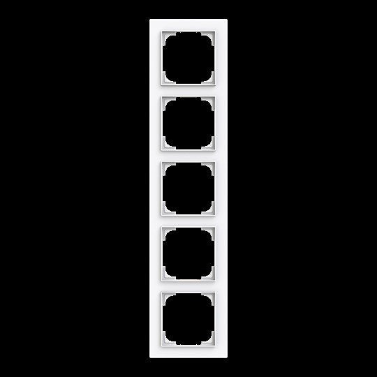 Busch-Jaeger - Abdeckrahmen Abdeckrahmen 5-fach 1725-44G  − 1 Stück
