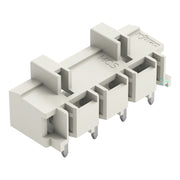 WAGO - Leiterplattensteckverbinder THT-Stiftleiste Lötstift 721-834/001-000 1,0x1,0,abgew.,lgr − 100 Stück