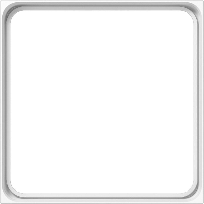 Jung - Übergangsadapter für Installationsschalterprogramme Zwischenrahmen aws LS 981 Z WW zur Montage