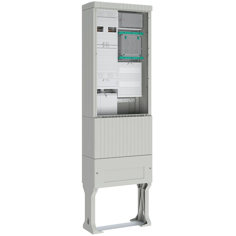 ABN - Zähler-Komplettschrank Zähleranschlusssäule SZ205EA2403 2 eHZ 4pol