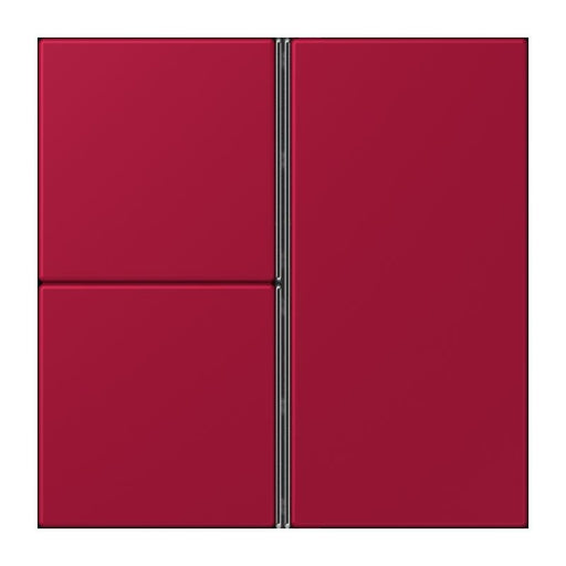 Jung - Abdeckung/Bedienelement für Installationsschalterprogramme Tastensatz 3fach LC 403 TSA 229 rouge carmin