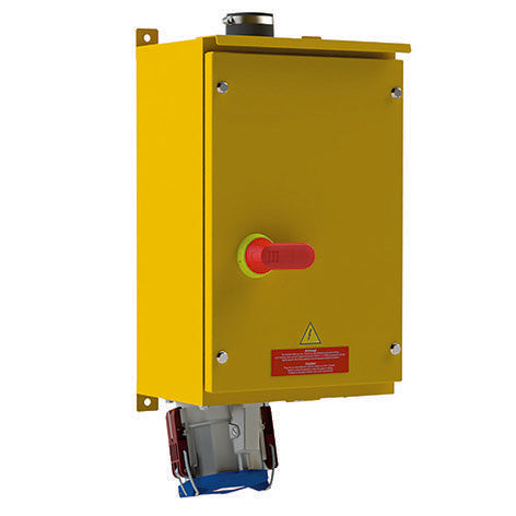 Mennekes - Hochstrom-Rundsteckvorrichtung Wandsteckdose DUO 160A5p6h 75144 400V IP67 − 1 Stück