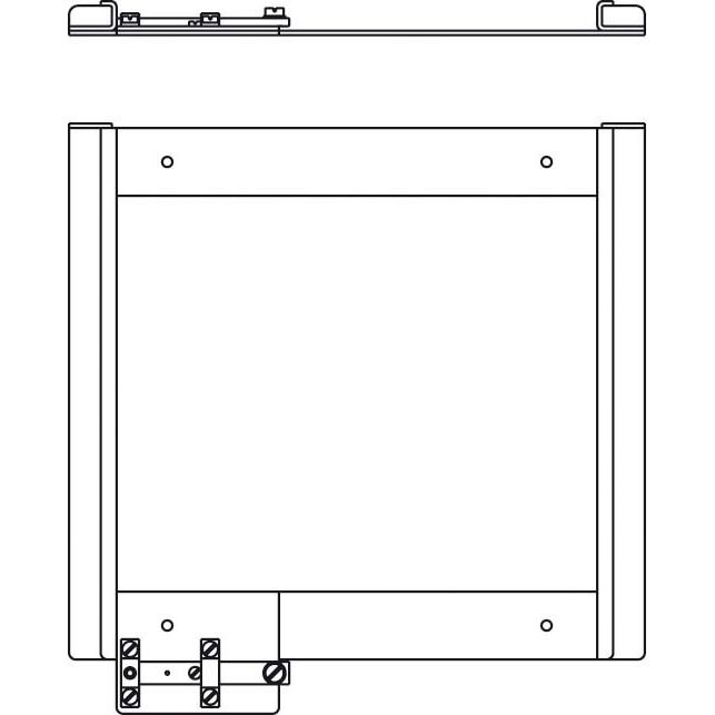 Schill - Stiel/Profilschiene Einbauschiene SCHIENE ALD 240.B für Bandzugtrommel