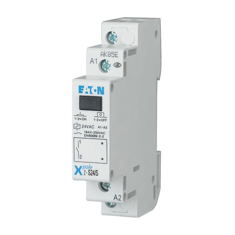 Eaton - Stromstoßschalter Stromstossschalter Z-S24/S 24VAC/16A/1S − 2 Stück
