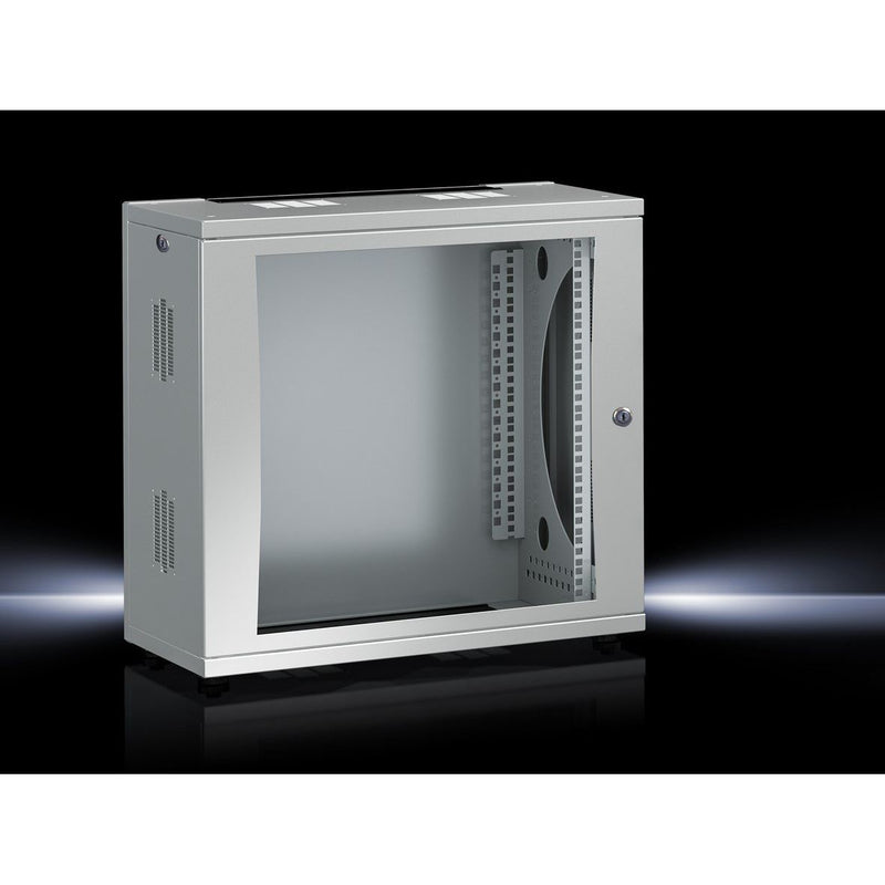 Rittal - Netzwerkgehäuse FlatBox 12HE 600x625x400mm DK 7507.020