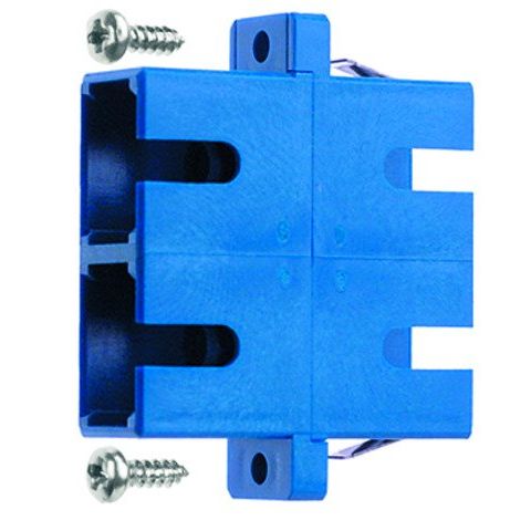 Telegärtner - LWL-Kupplung SC Duplex Kupplung MM 100007257 OM4, violett − 1 Stück