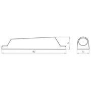 Kaiser - Wand-Decken-Übergang Betonbau Schalungsschoner Speedy 4551.14 1xM20/25 mit Nägel − 50 Stück