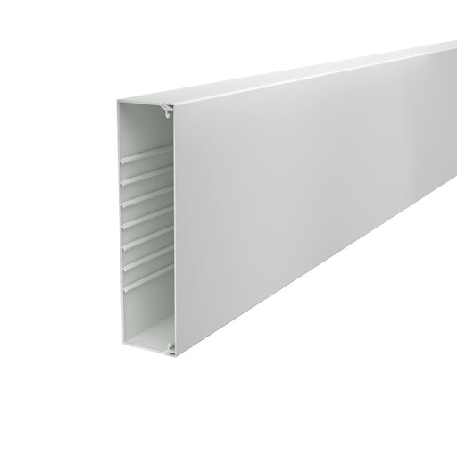 OBO Bettermann - Leitungsführungskanal Wand+Deckenkanal m.Obert. WDK60230LGR 60x230mm,PVC − 8 Meter