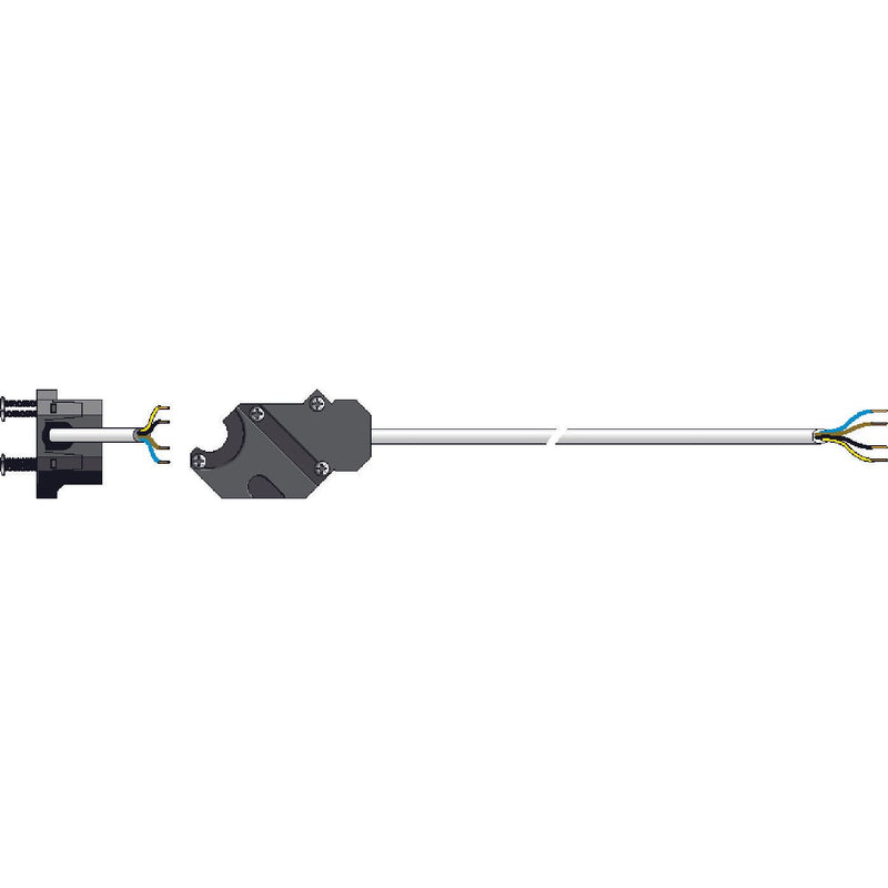 Somfy - Netzanschlussleitung 2,5m 9208282 für Rohrmotoren NHK − 1 Stück