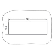 WAGO - Geräteanschluss für steckbare Gebäudeinstallation Buchsenteil 770-705 2x0,5-4mmq schwarz − 50 Stück