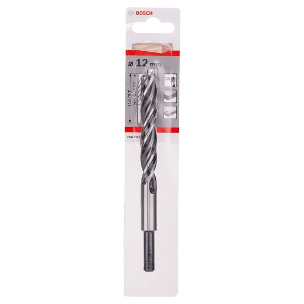 Bosch - Bohrer Holzspiralbohrer Standard, 2608596309 12 x 96 x 151 mm d