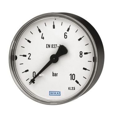 Wika Wiegand - Rohrfedermanometer Rohrfedmano 111.12.100 CU 9070419 40 bar G1/4B