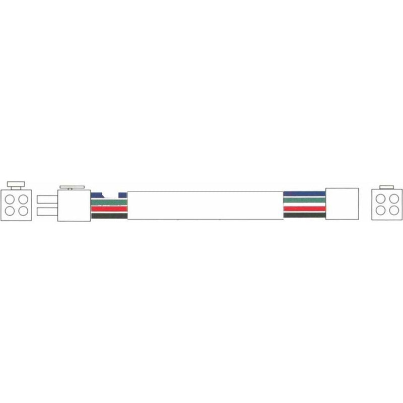 Scharnberger+Hasenbein - Elektrisches Zubehör/Ersatzteile für Leuchten Anschlussleitung 3000mm 55012 4x0,5qmm sw
