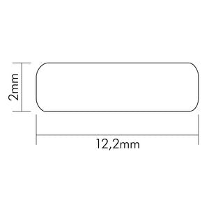 Nobile - Zubehör/Ersatzteile für Lichtschlauch/-band Alu Flach-Profil 2m 5011150001