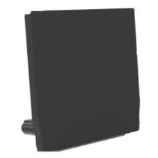 Radium Lampenwerk - Zubehör/Ersatzteile für Lichtschlauch/-band Endkappe ZTPA3197 schwarz