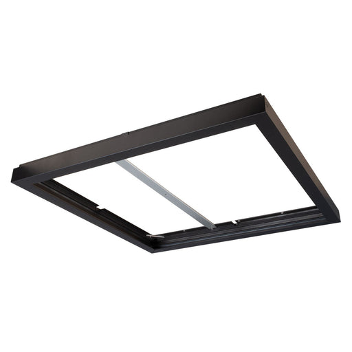 SG Leuchten - Mechanisches Zubehör/Ersatzteile für Leuchten Anbaurahmen 212258 600x600 schwarz