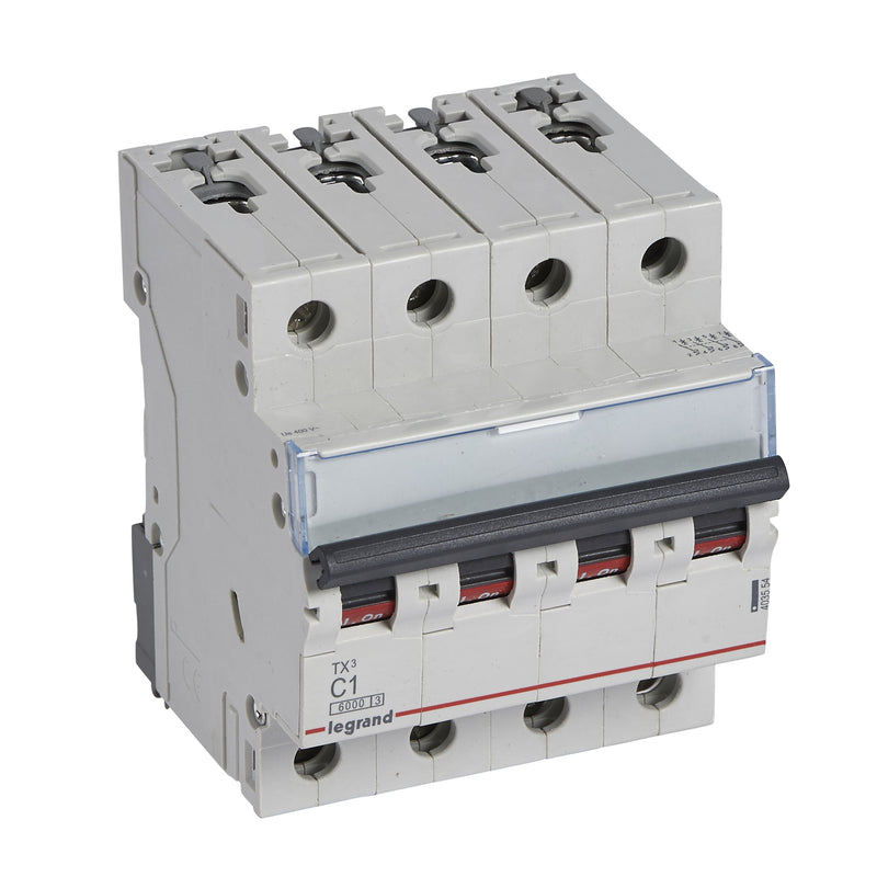 Legrand - Leitungsschutzschalter Legrand 403554 C1A 4-polig 6kA