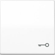 Jung - Abdeckung/Bedienelement für Installationsschalterprogramme Wippe Symbol TÜR aws AS 591 T WW für Taster