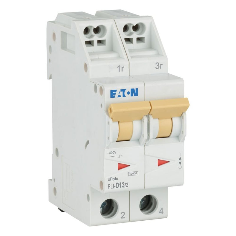 Eaton - Leitungsschutzschalter PLI-D13/2 D 13A, 2p Steckkl
