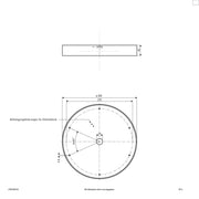 EVN Lichttechnik - Decken-/Wandleuchte LED-Anbaupanel LPRD300102 3000K IP20 ws