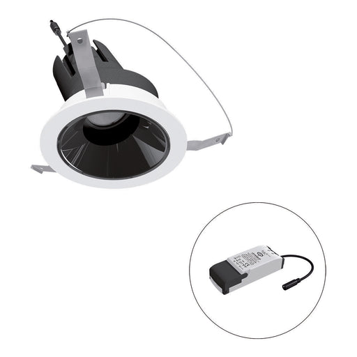 EVN Lichttechnik - Downlight/Strahler/Flutlicht LED-Einbauleuchte modular F02R09AM1327L55P Konfigurationstype